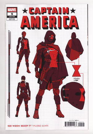 Captain America Vol 12 9 Schiti Design Incentive NM (2026)