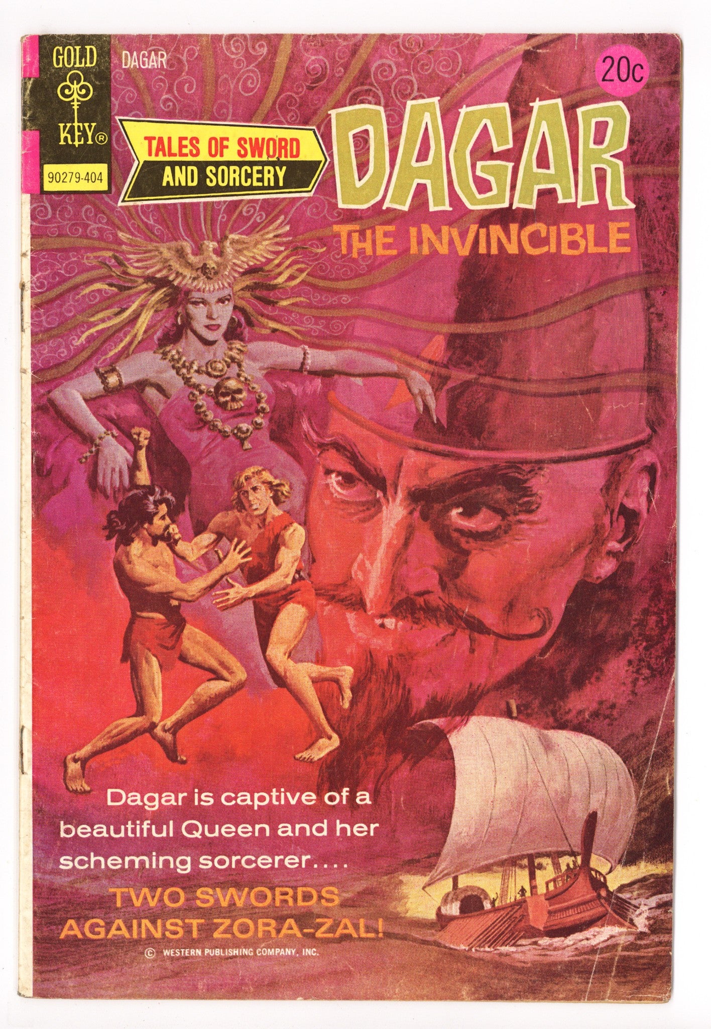 Tales of Sword and Sorcery Dagar the Invincible 7 Low Grade (1974) 