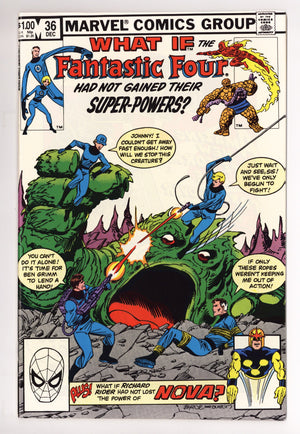 What If? Vol 1 36 VF/NM (9.0) Double Cover (1982)