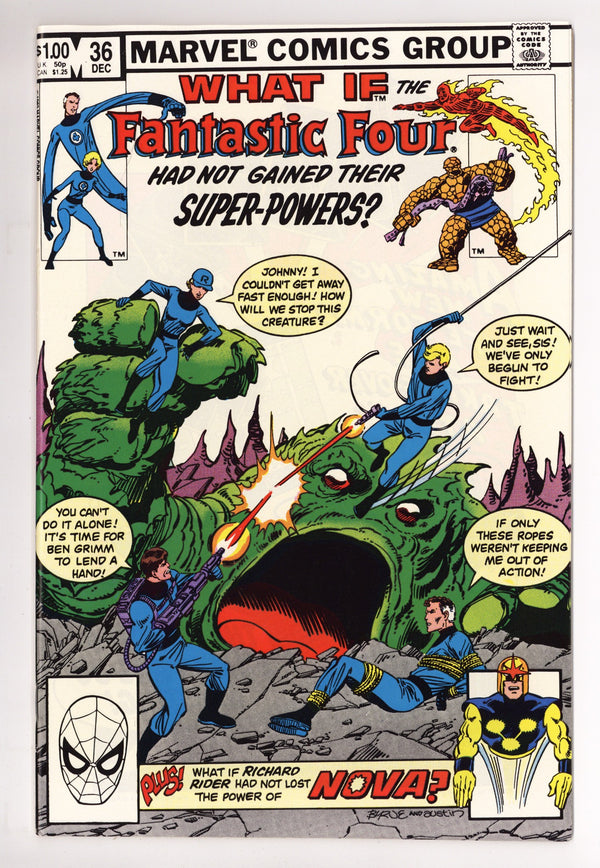 What If? Vol 1 36 VF/NM (9.0) Double Cover (1982)