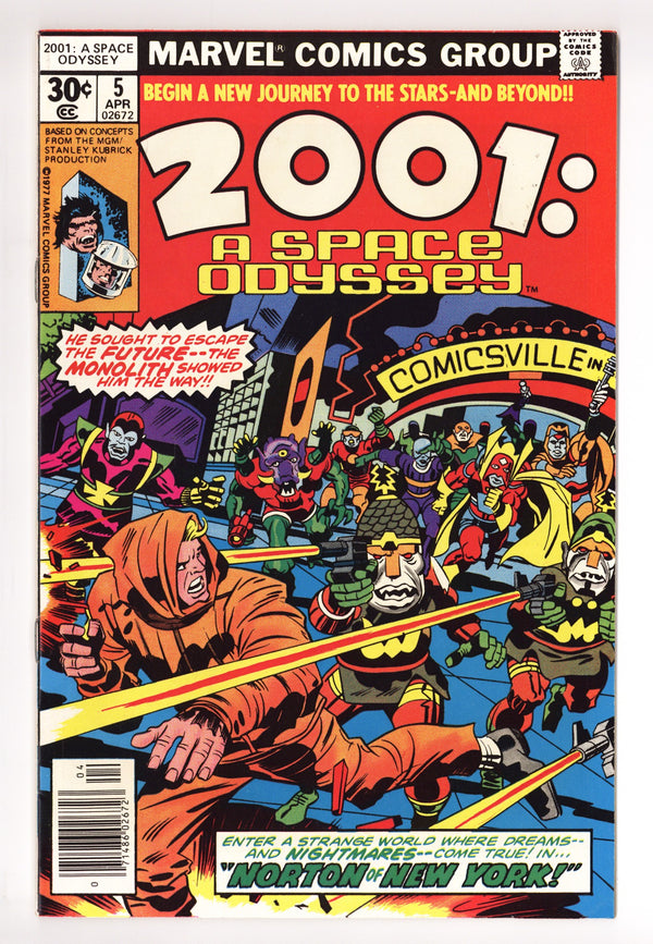 2001, A Space Odyssey 5 Mid Grade (1977)