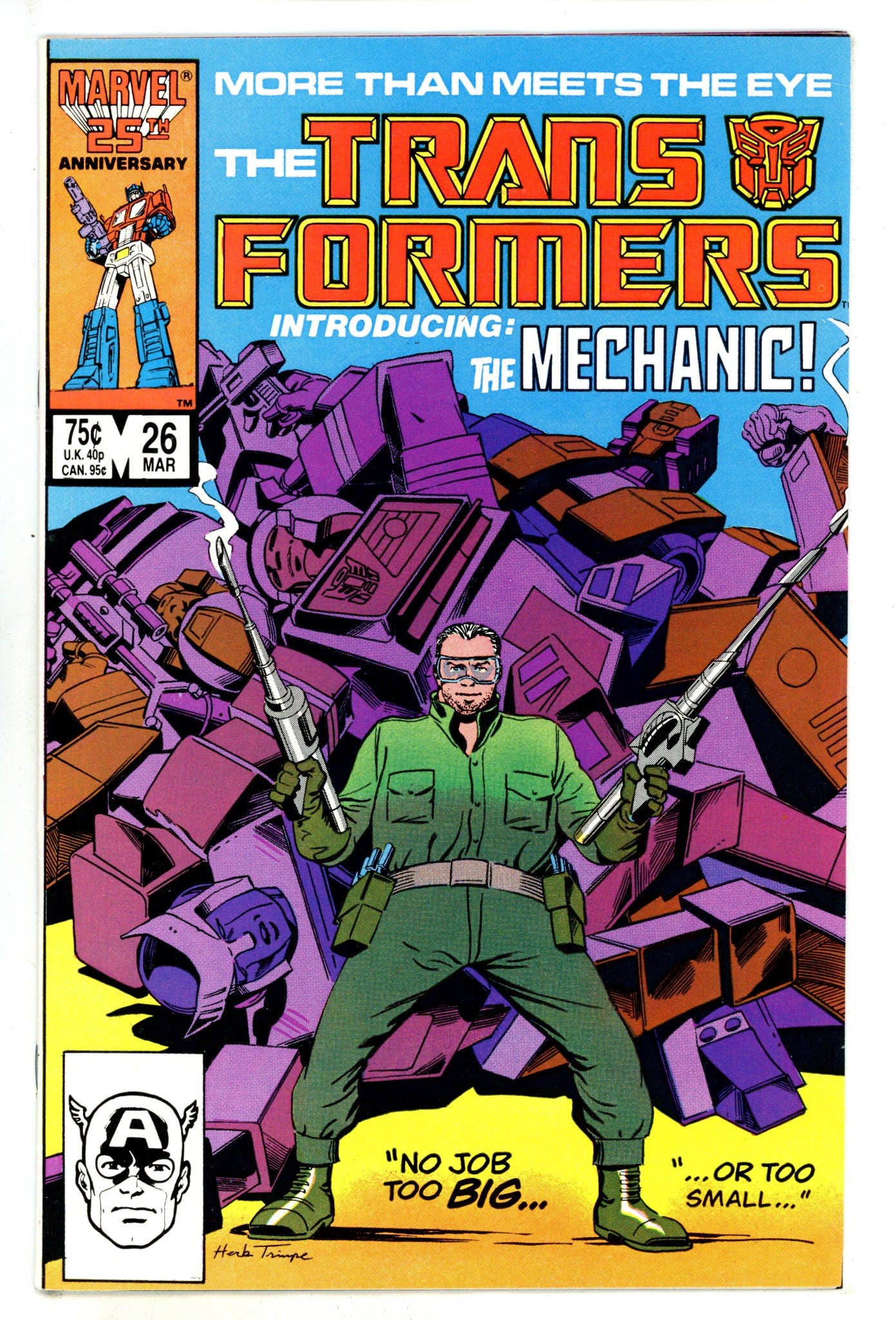 The Transformers 26 VF (8.0) (1987) 