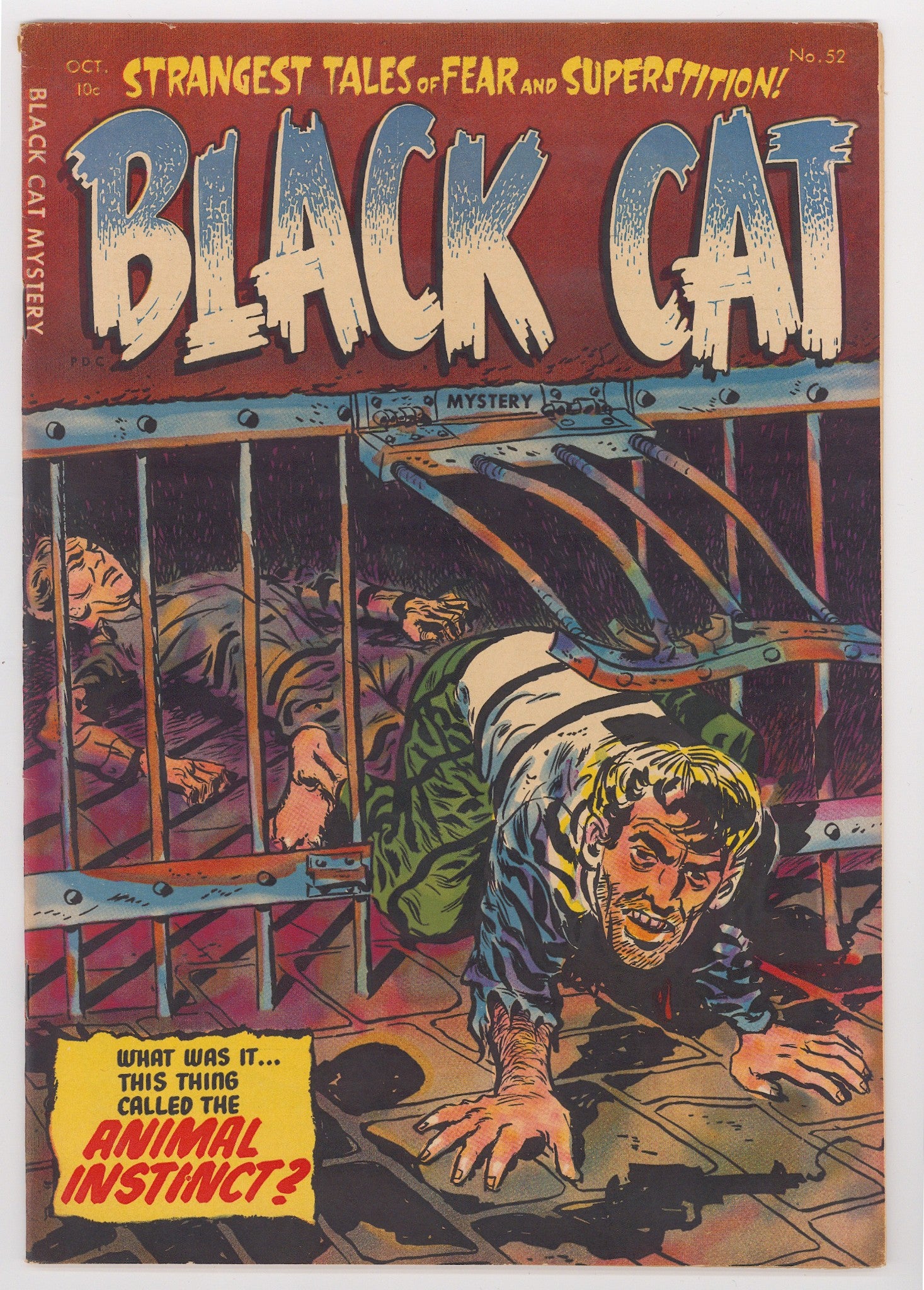 Black Cat Comics 52 VF+ (8.5) (1954) 