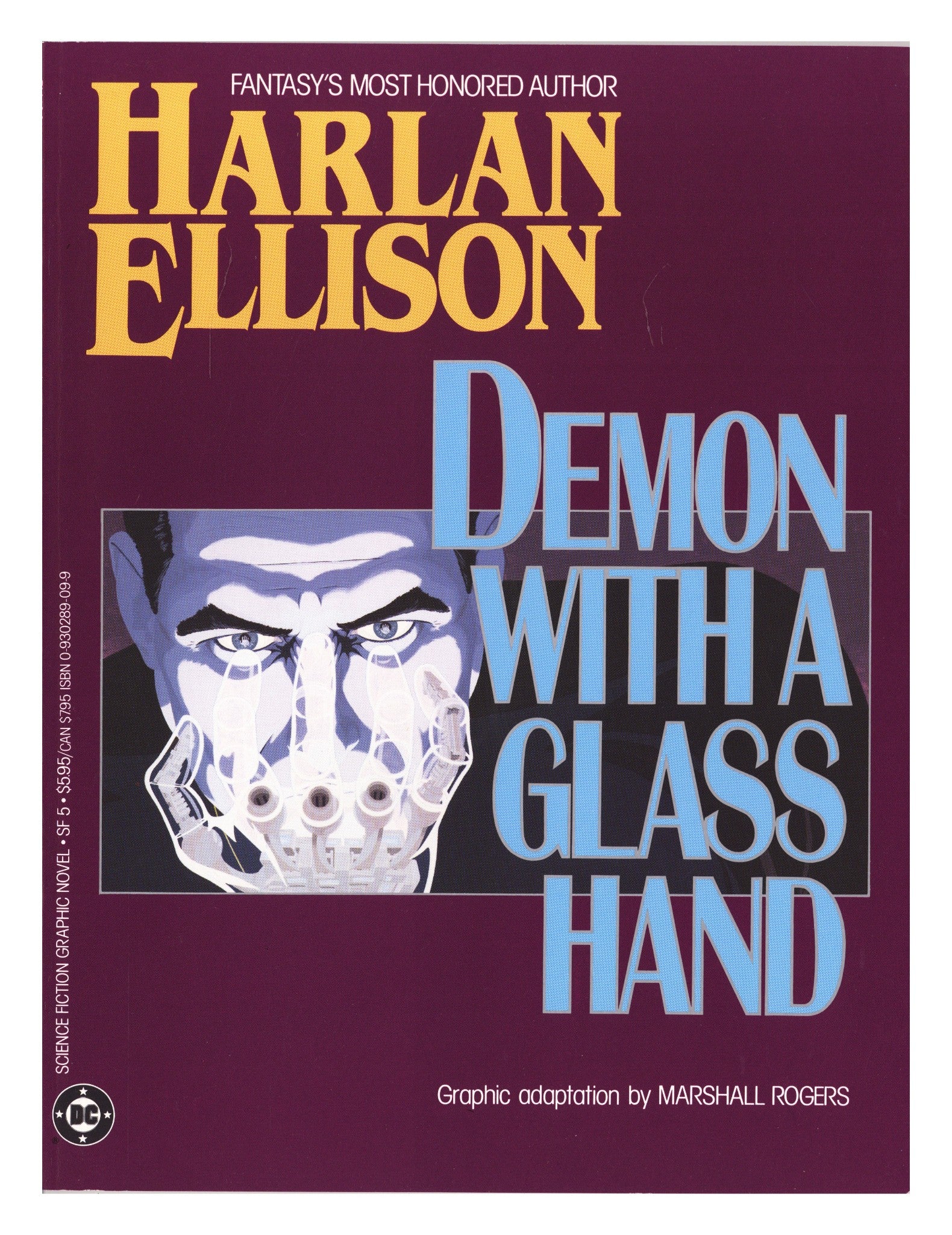 Science Fiction Graphic Novel SF 5 FN/VF (7.0) Demon With A Glass Hand (1986) 