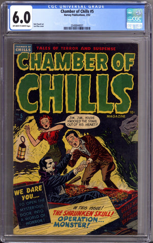 Chamber of Chills Magazine 5 CGC 6.0 (FN) (1952)
