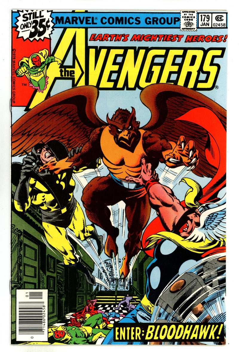 The Avengers Vol 1 179  FN/VF (7.0)   (1979)        