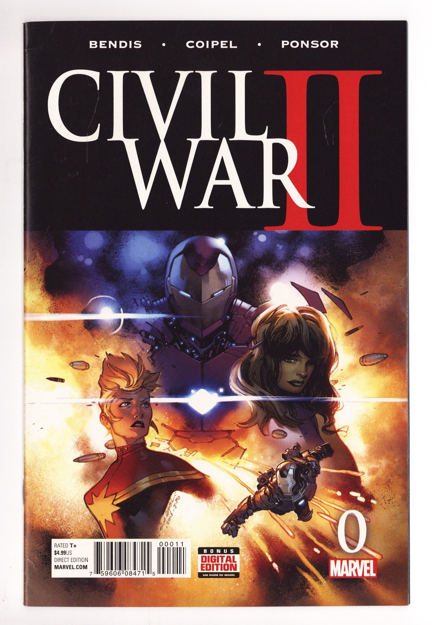 Civil War II 0 High Grade (2016) 
