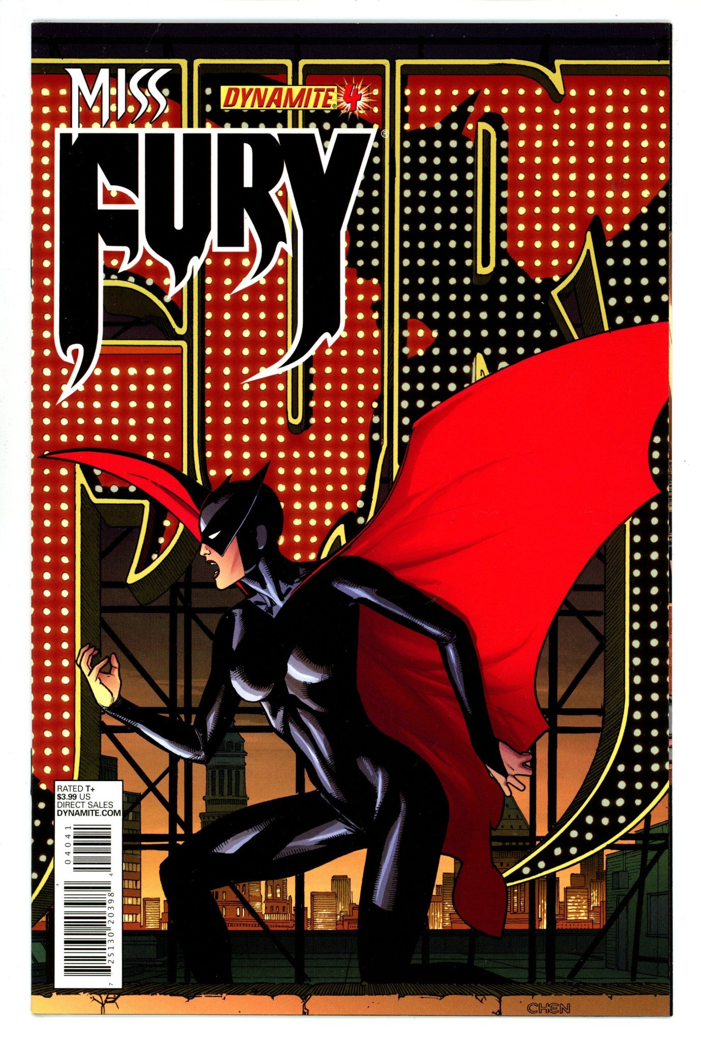 Miss Fury Vol 2 4 High Grade (2013) Chen Variant 