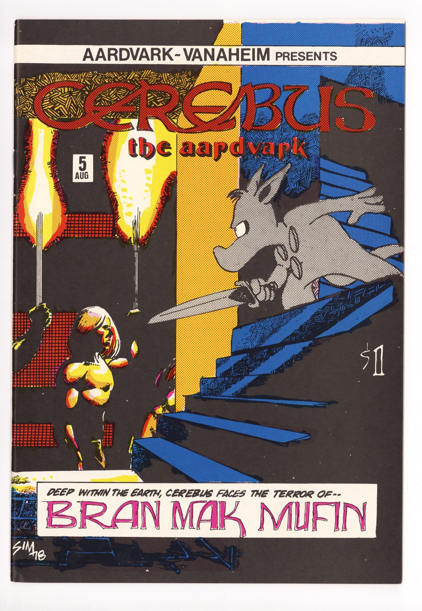 Cerebus 5 VF+ (8.5) (1978) 