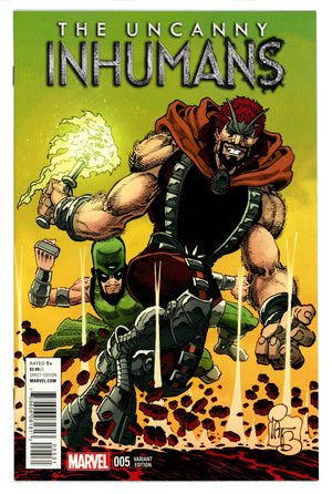 Uncanny Inhumans 5 Broderick Variant (2016)