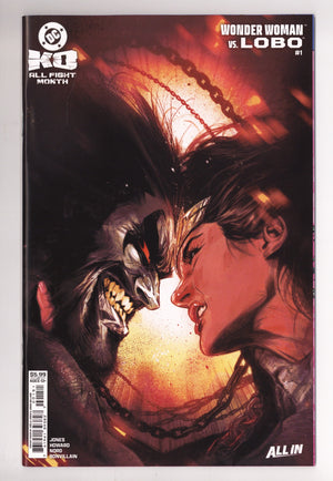 DC K.O. Wonder Woman Vs Lobo 1 Jones Variant (2025)