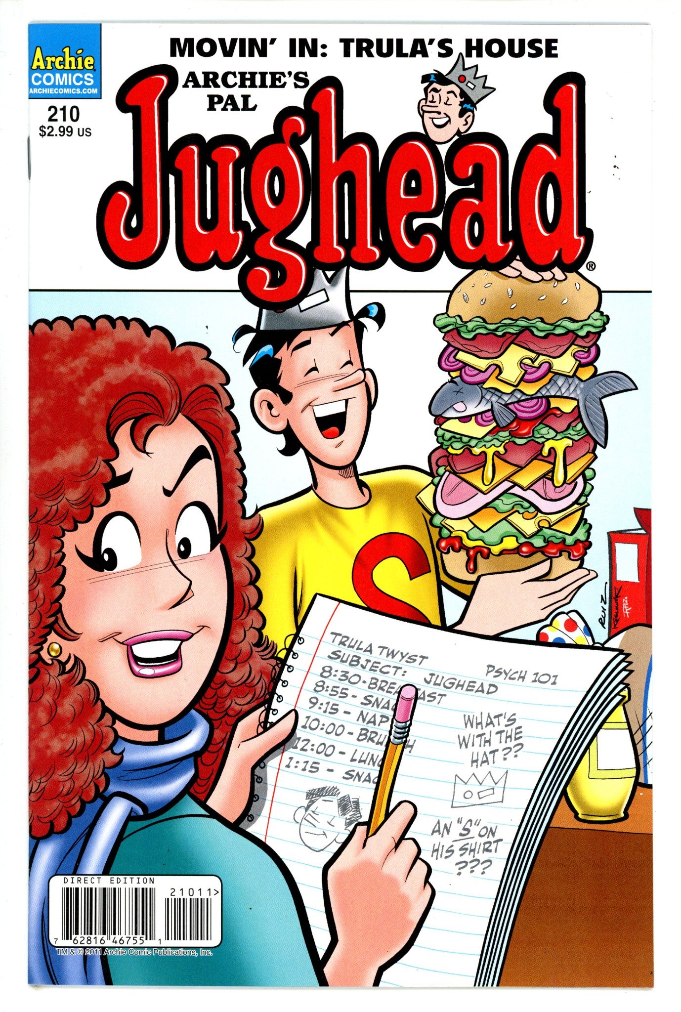 Archie's Pal Jughead Comics 210 High Grade (2012) 