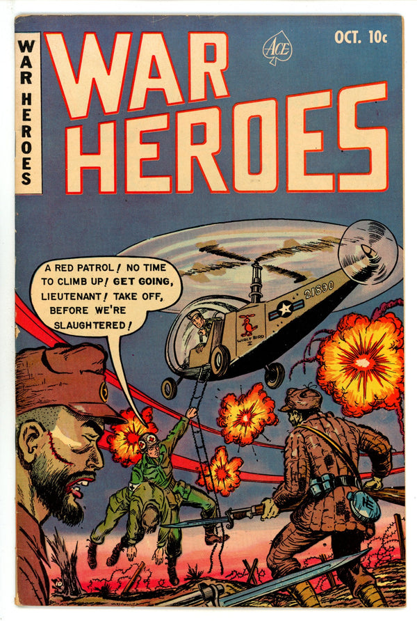 War Heroes 4 FN- (5.5) (1952)