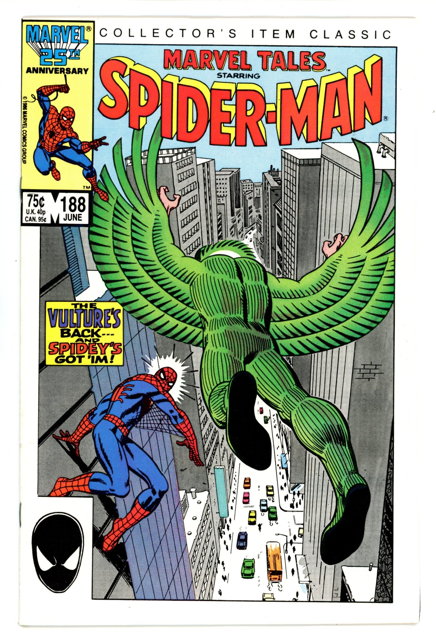 Marvel Tales Vol 2 188 Mid Grade (1986) 