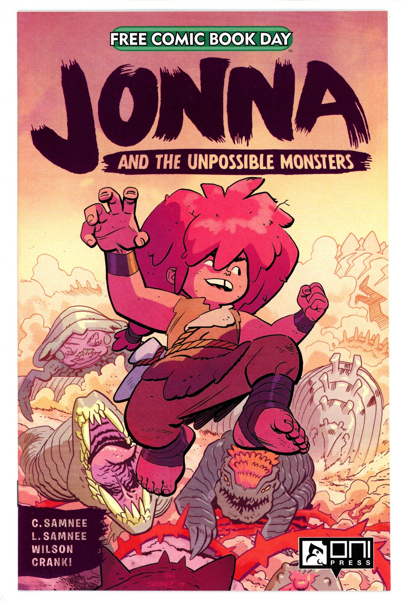 Jonna and the Unpossible Monsters FCBD 2022