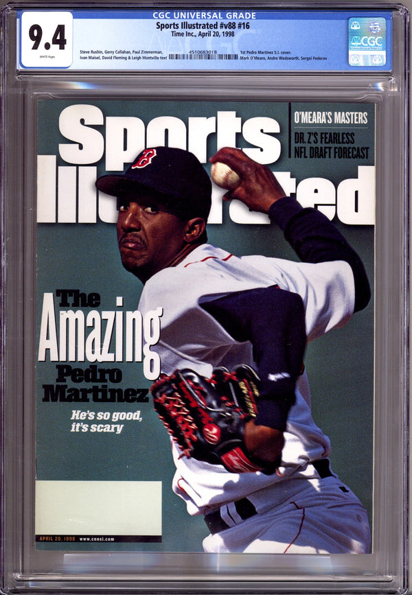Sports Illustrated Vol 88 16 CGC 9.4 (NM) (1998) Subscription Variant