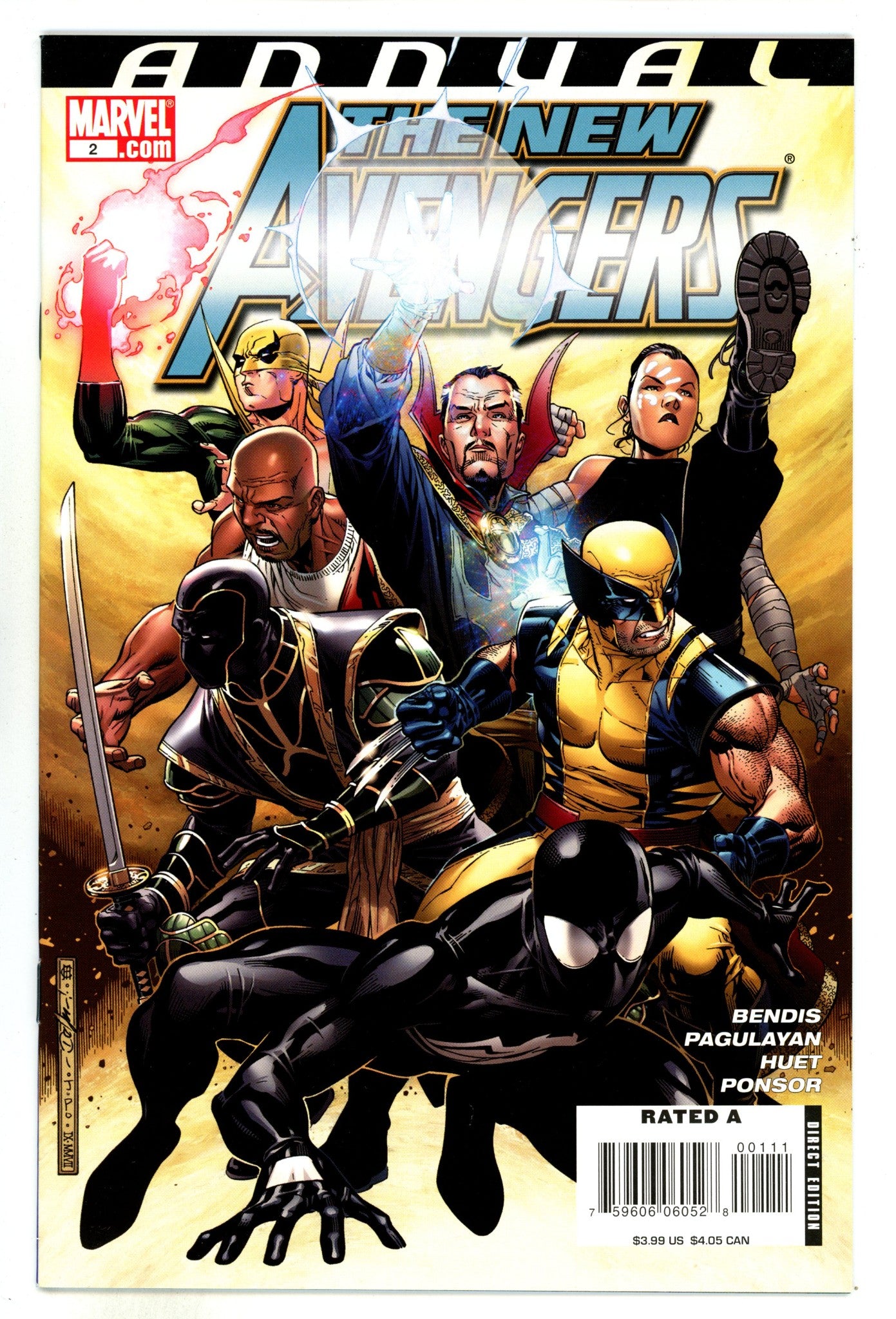 New Avengers Annual Vol 1 2 High Grade (2008) 