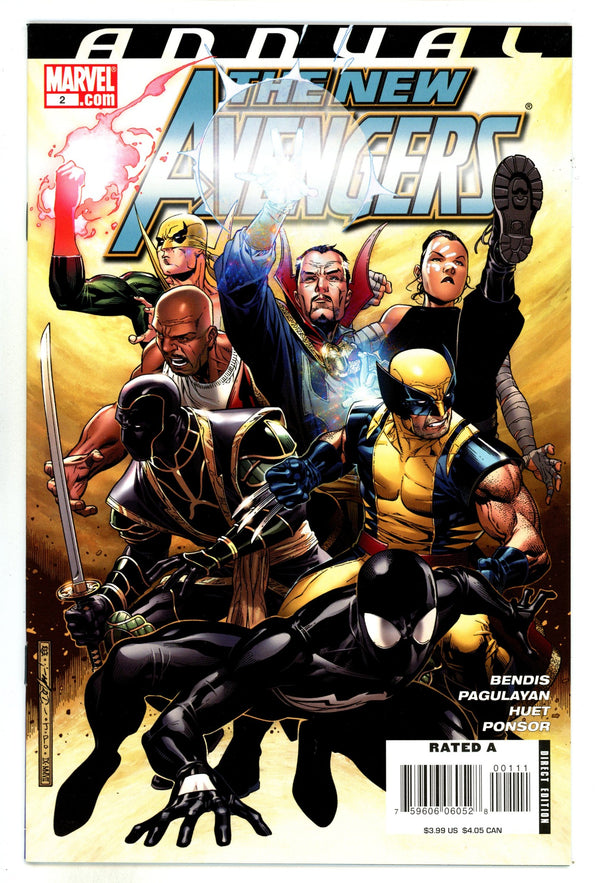 New Avengers Annual Vol 1 2 High Grade (2008)