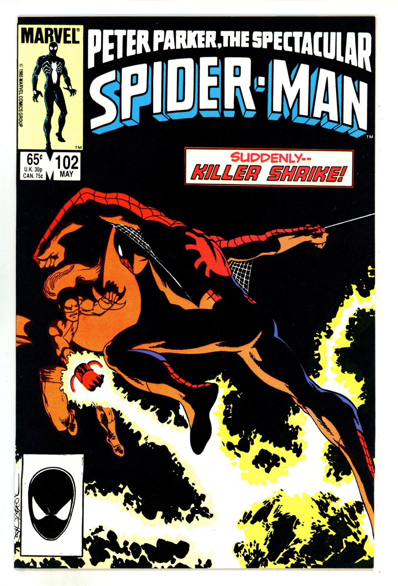 The Spectacular Spider-Man Vol 1 102 High Grade (1985) 