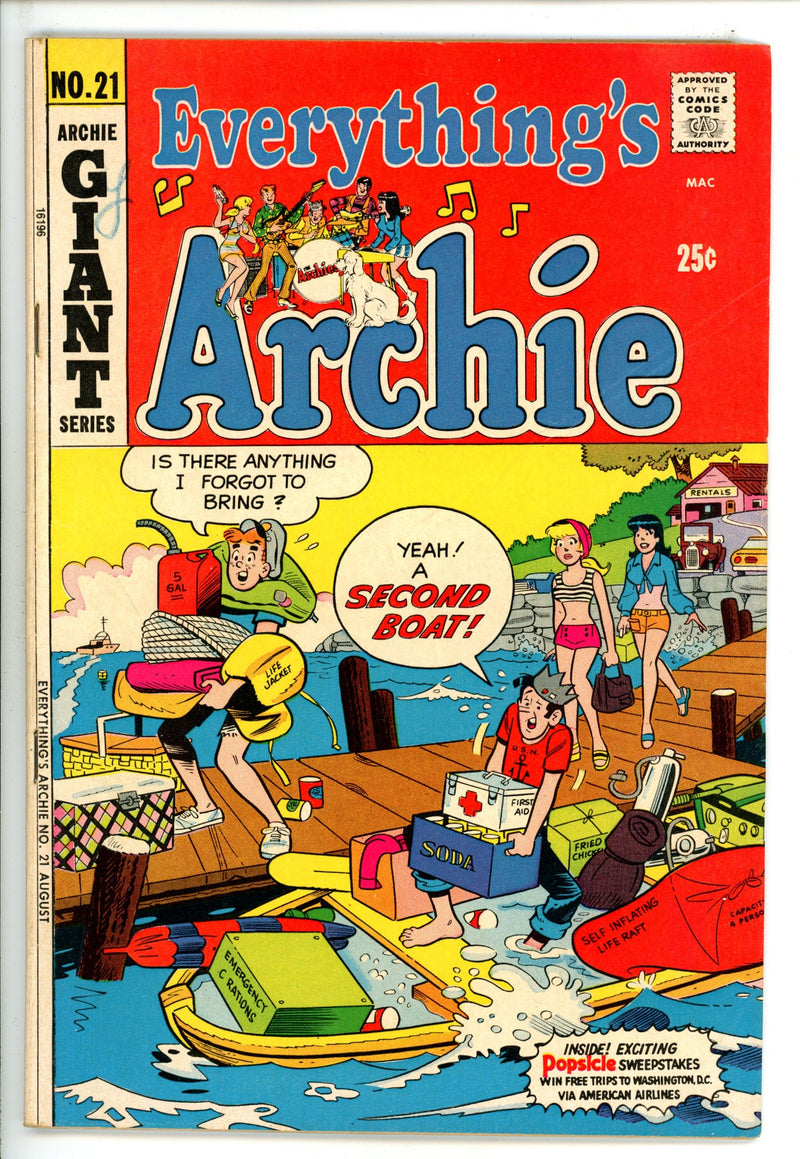 Everything's Archie 21 VG- (1972)