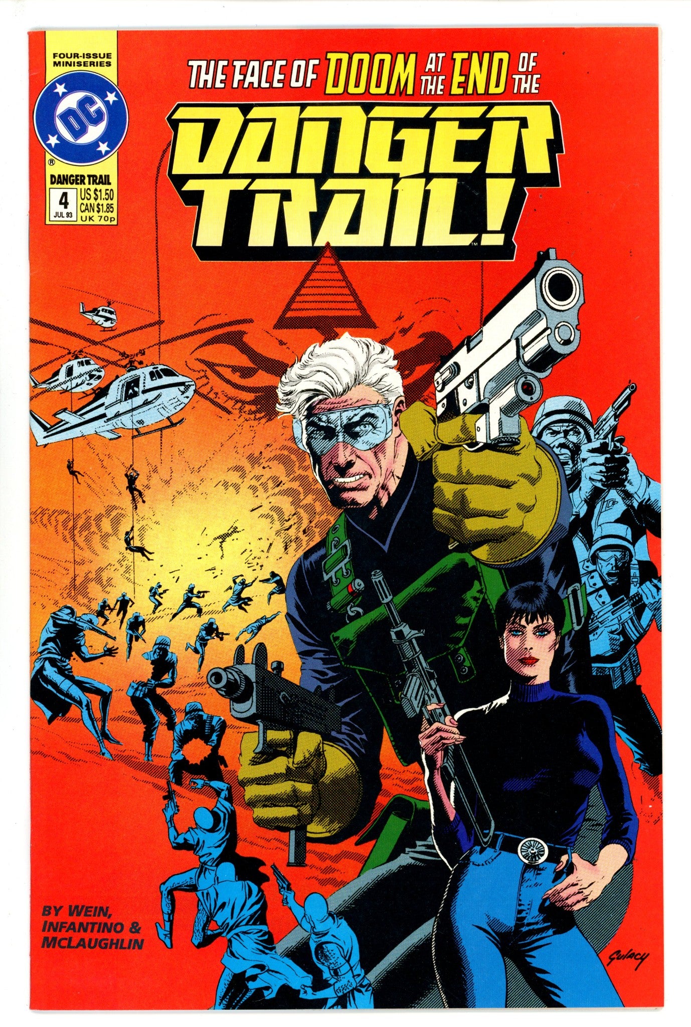 Danger Trail Vol 2 4 (1993)
