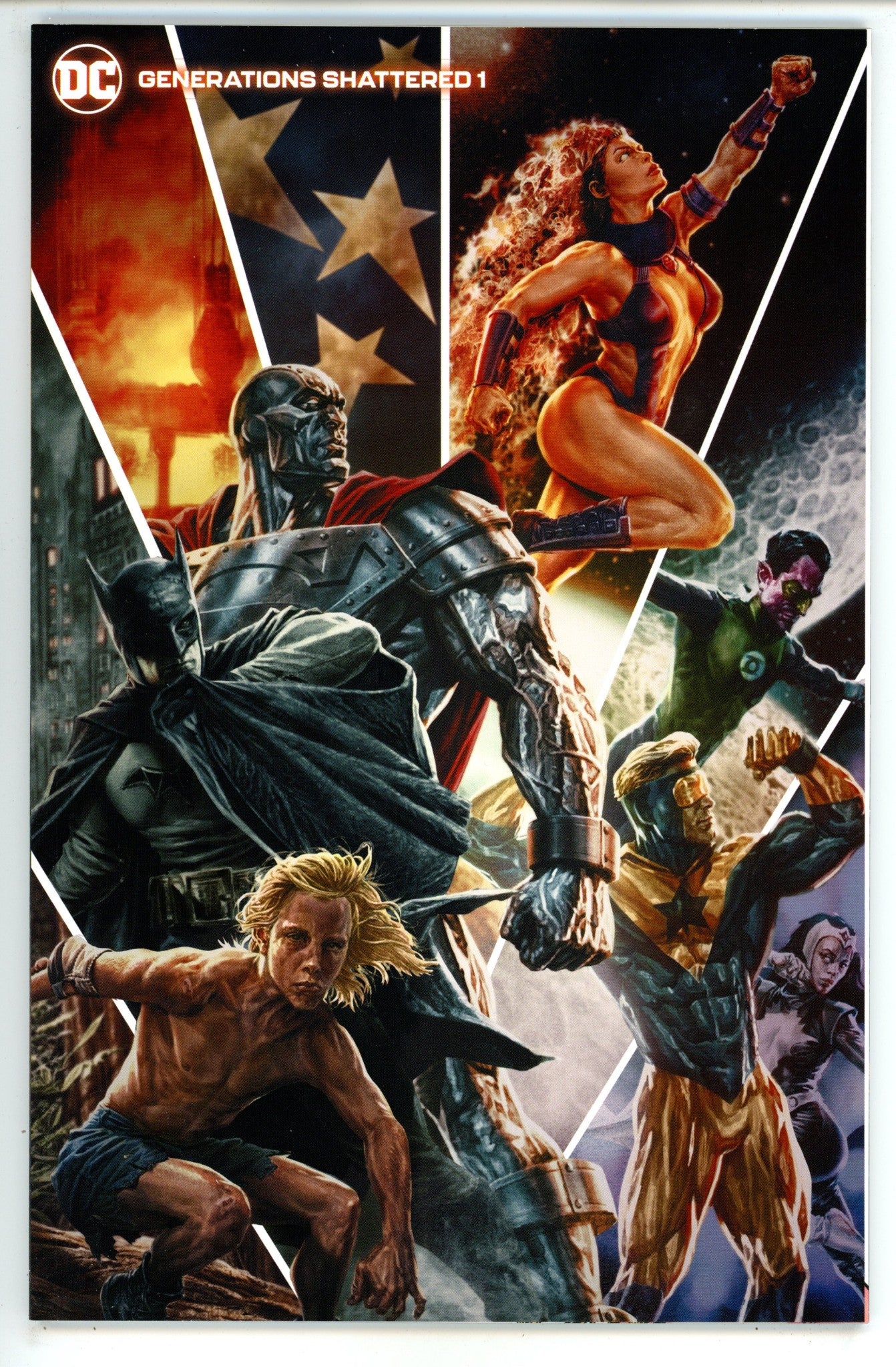 Generations Shattered 1 High Grade (2021) Bermejo Variant 