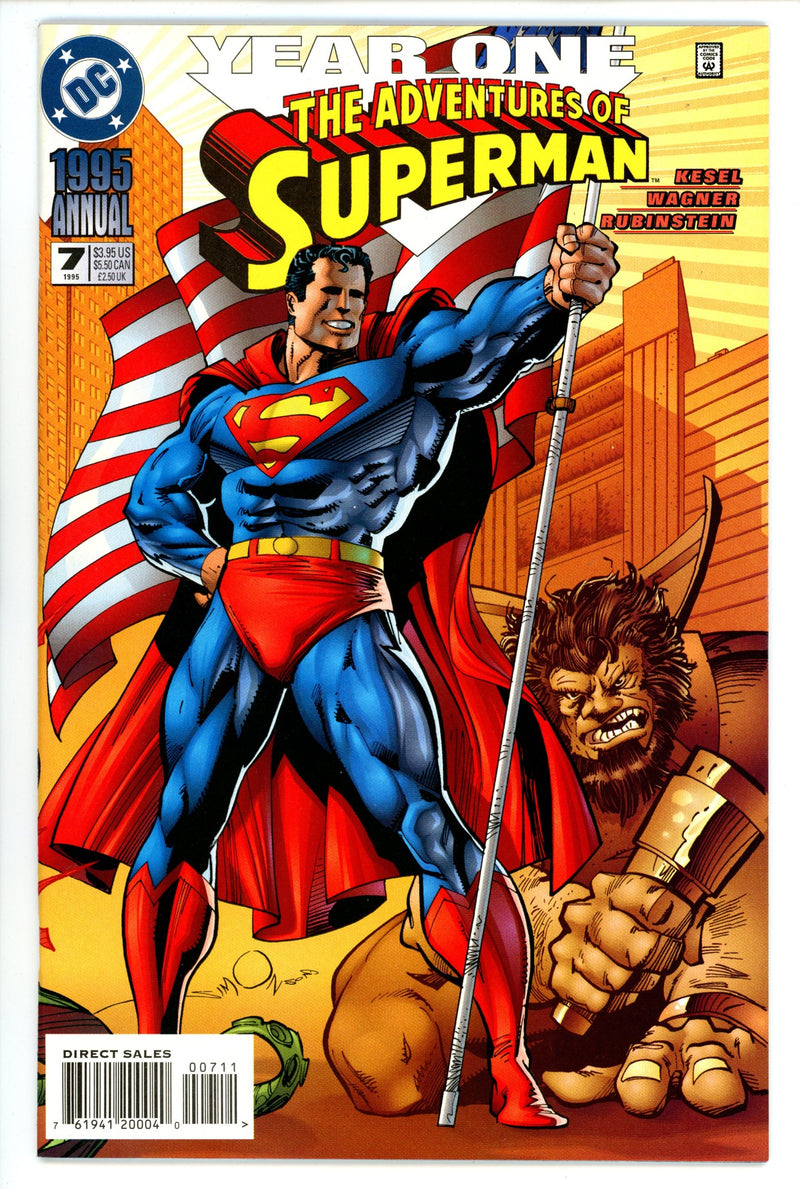 Adventures of Superman Annual Vol 1 7 High Grade (1995) 