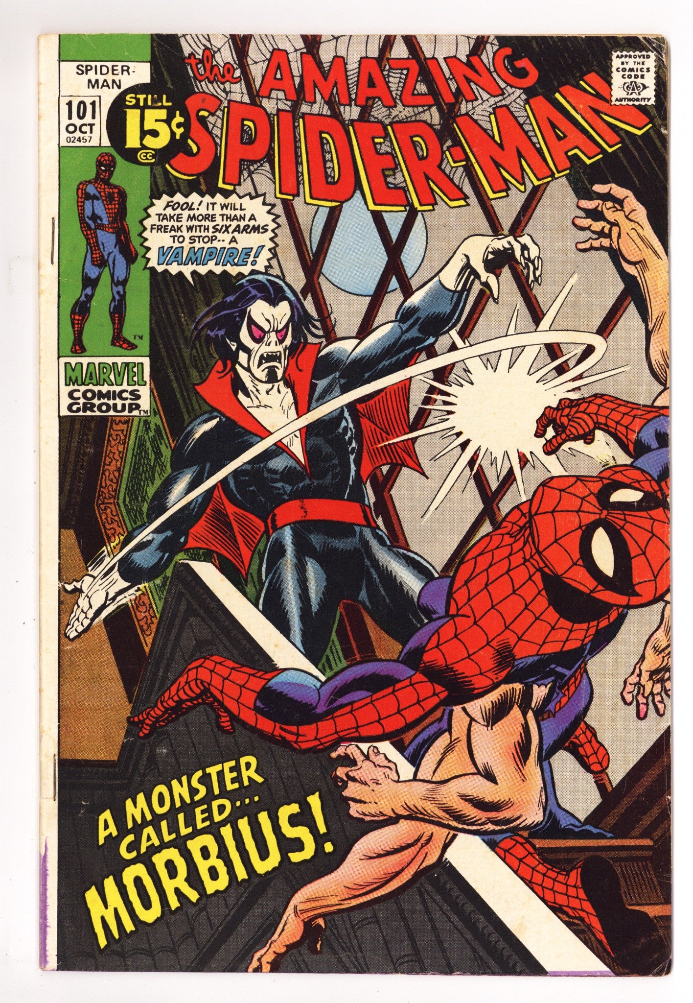 The Amazing Spider-Man Vol 1 101 VG/FN (5.0) (1971) 