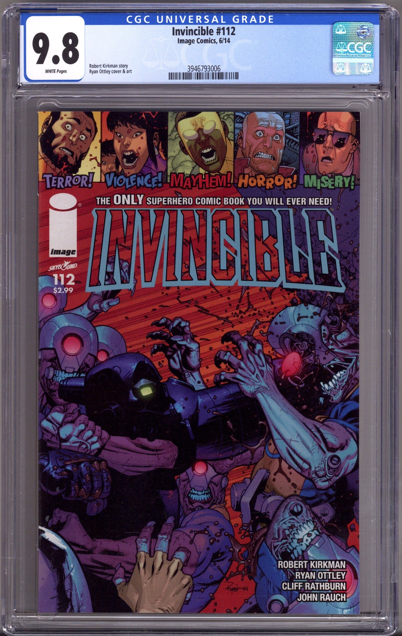 Invincible   112 CGC 9.8 (NM/M)   (2014)        