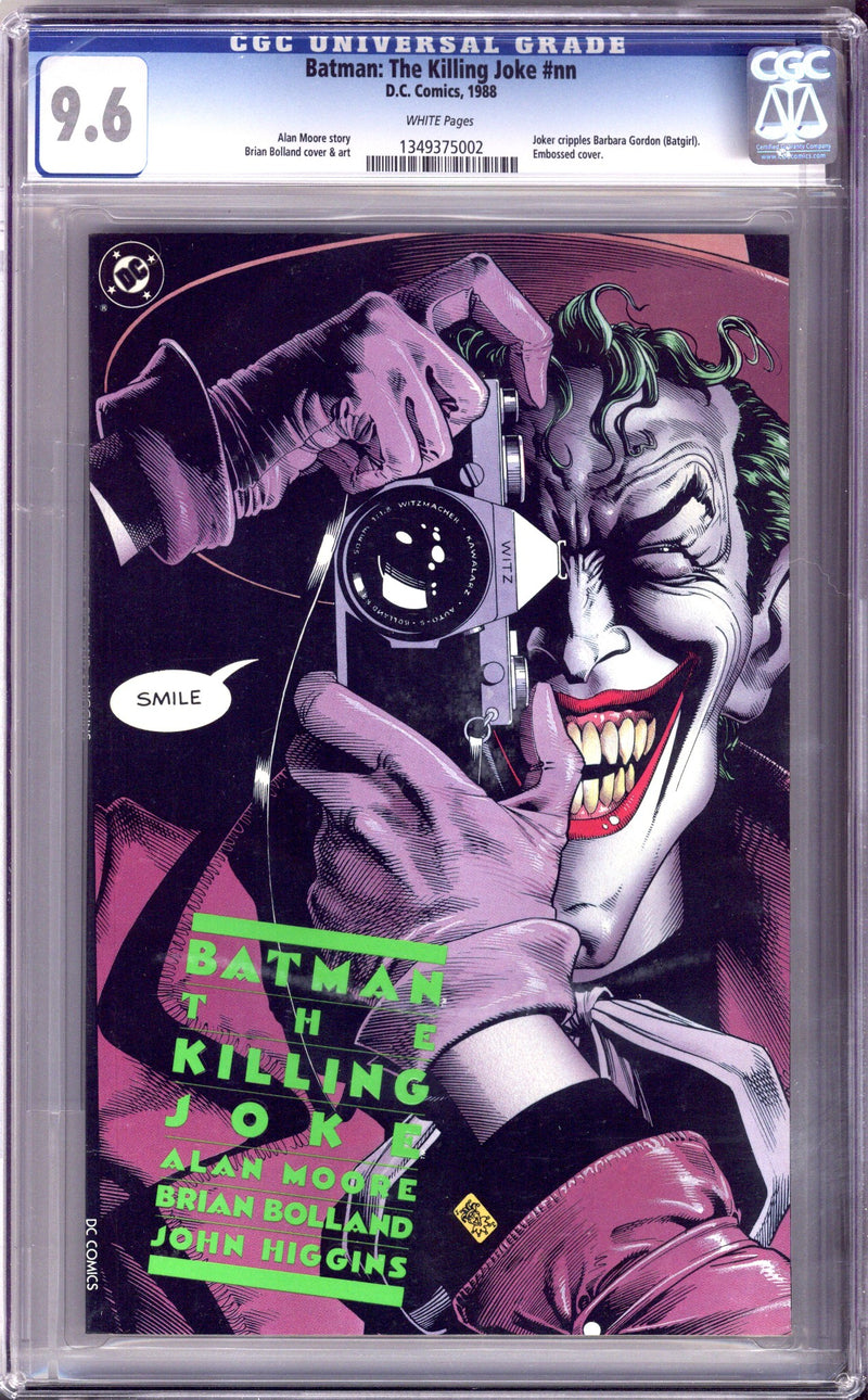 Batman: The Killing Joke [nn] CGC 9.6 (NM+) (1988) 