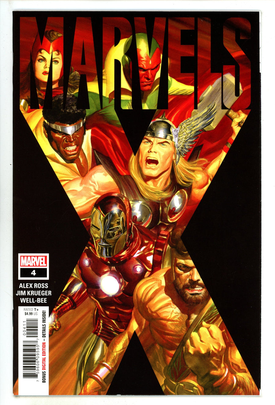 Marvels X 4 High Grade (2020) 
