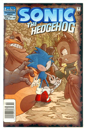 Sonic the Hedgehog Vol 2 43 VF- (7.5) (1997) Canadian Price Variant