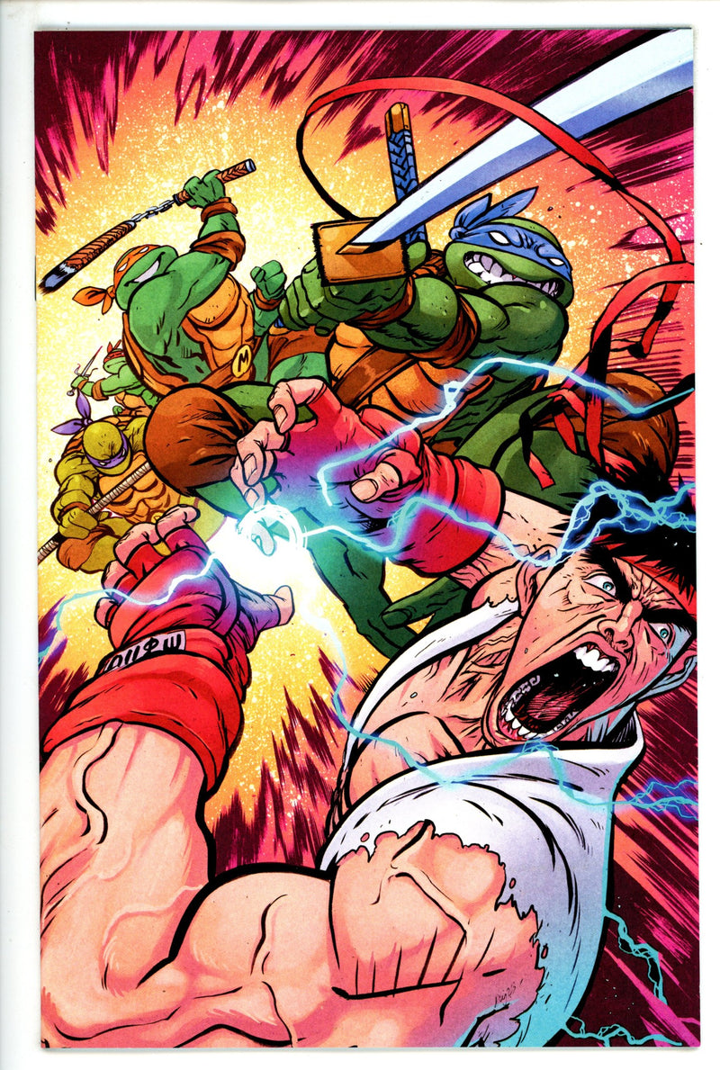 Teenage Mutant Ninja Turtles vs Street Fighter 4 Johnson Virgin Incentive Variant NM- (2023)