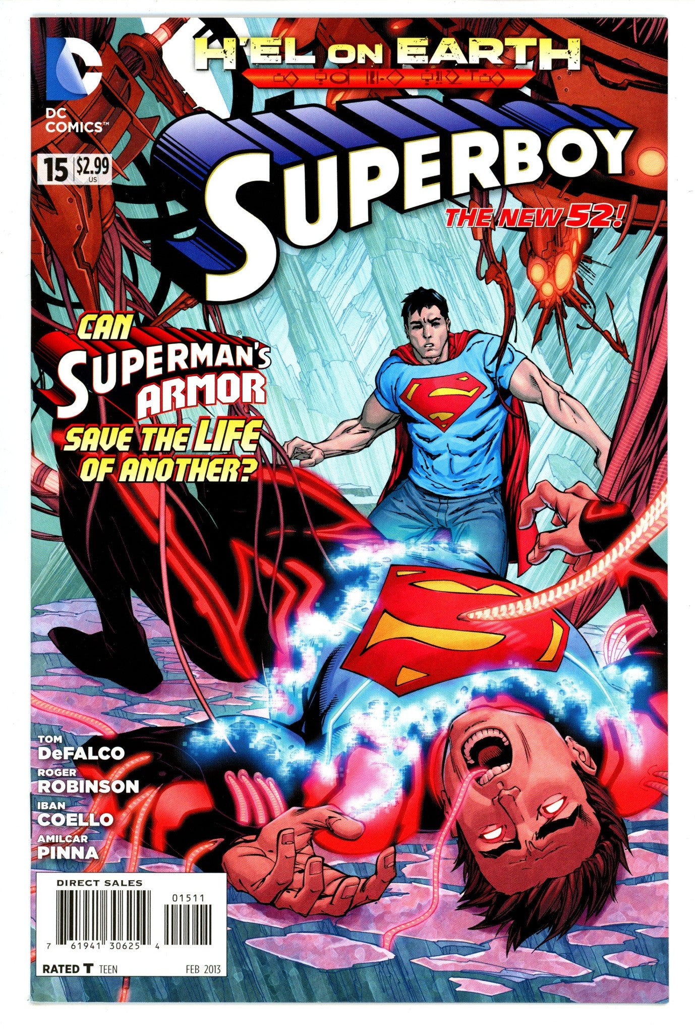 Superboy Vol 5 15 High Grade (2013) 