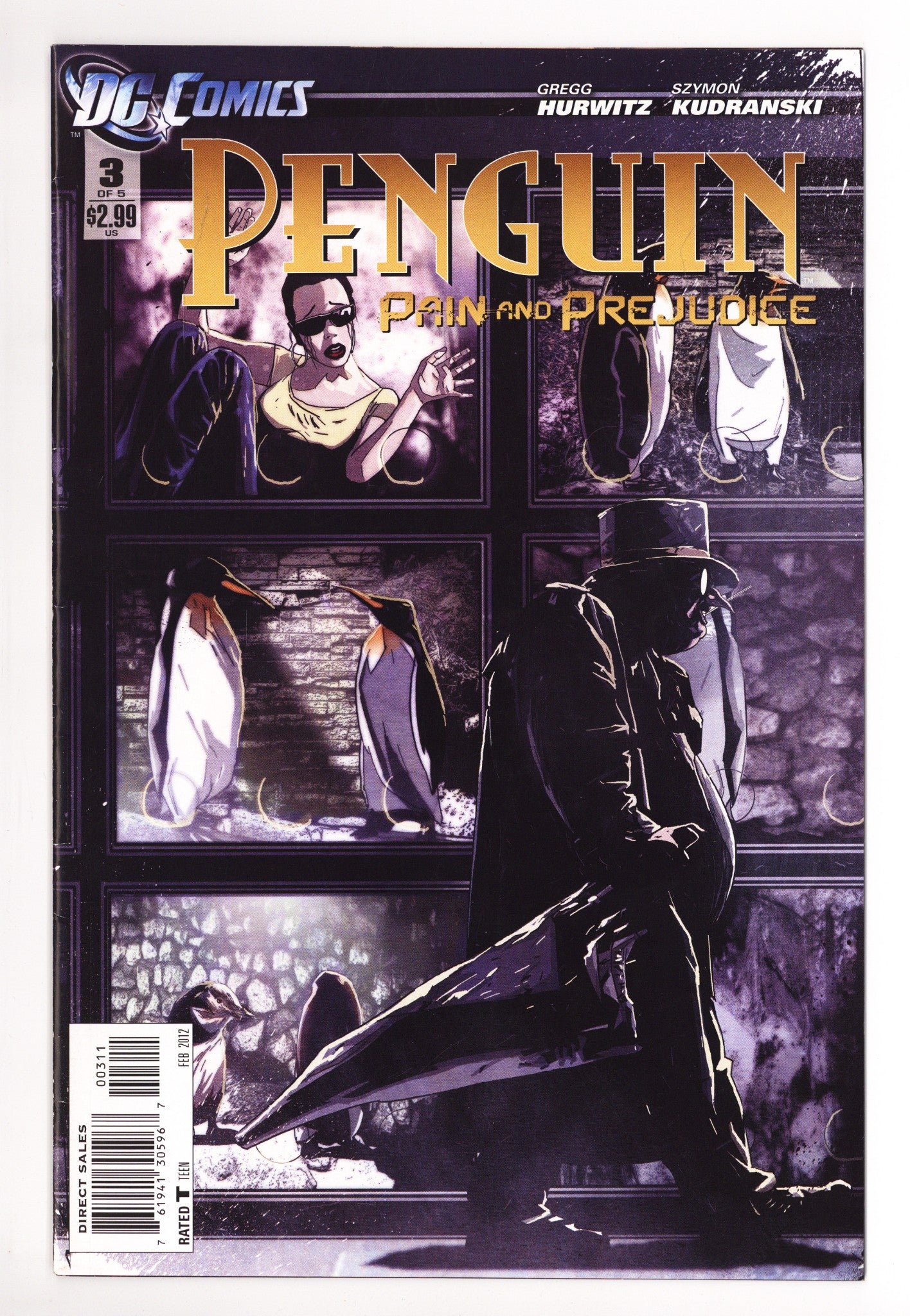 Penguin: Pain & Prejudice 3 Mid Grade (2012) 