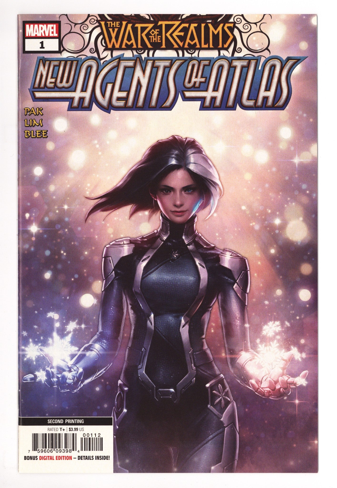 War of the Realms: New Agents of Atlas   1  VF/NM (9.0)   (2019)     2nd Print  