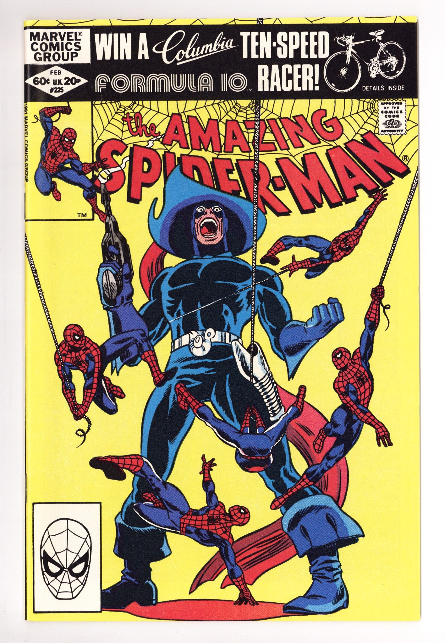 The Amazing Spider-Man Vol 1 225 NM (9.4) (1982) 