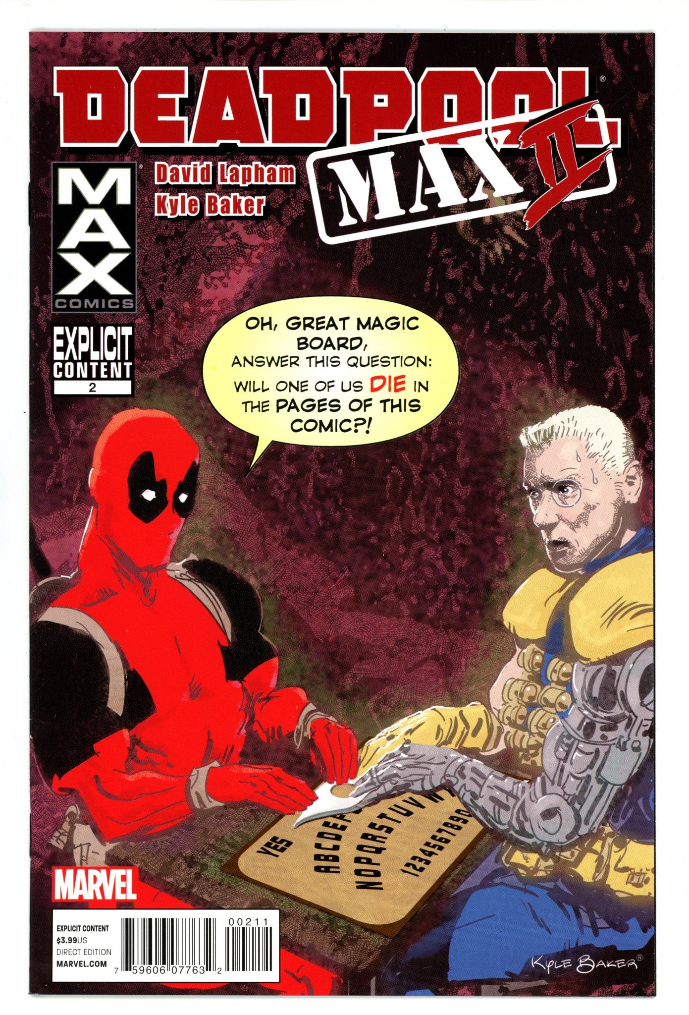Deadpool Max 2 2 High Grade (2012) 