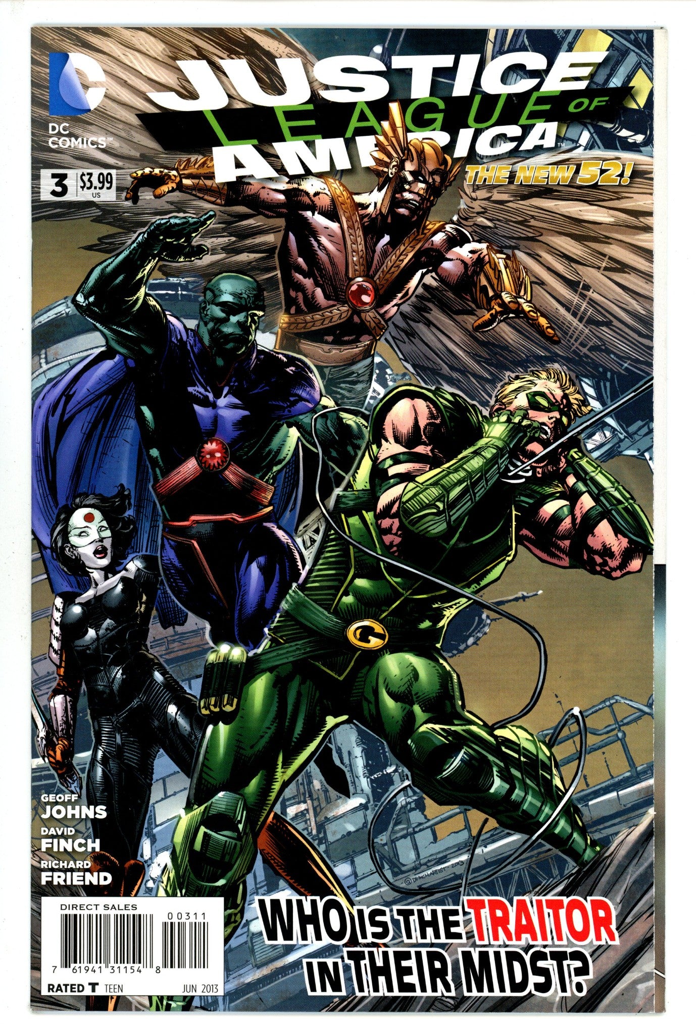 Justice League of America Vol 3 3 (2013)