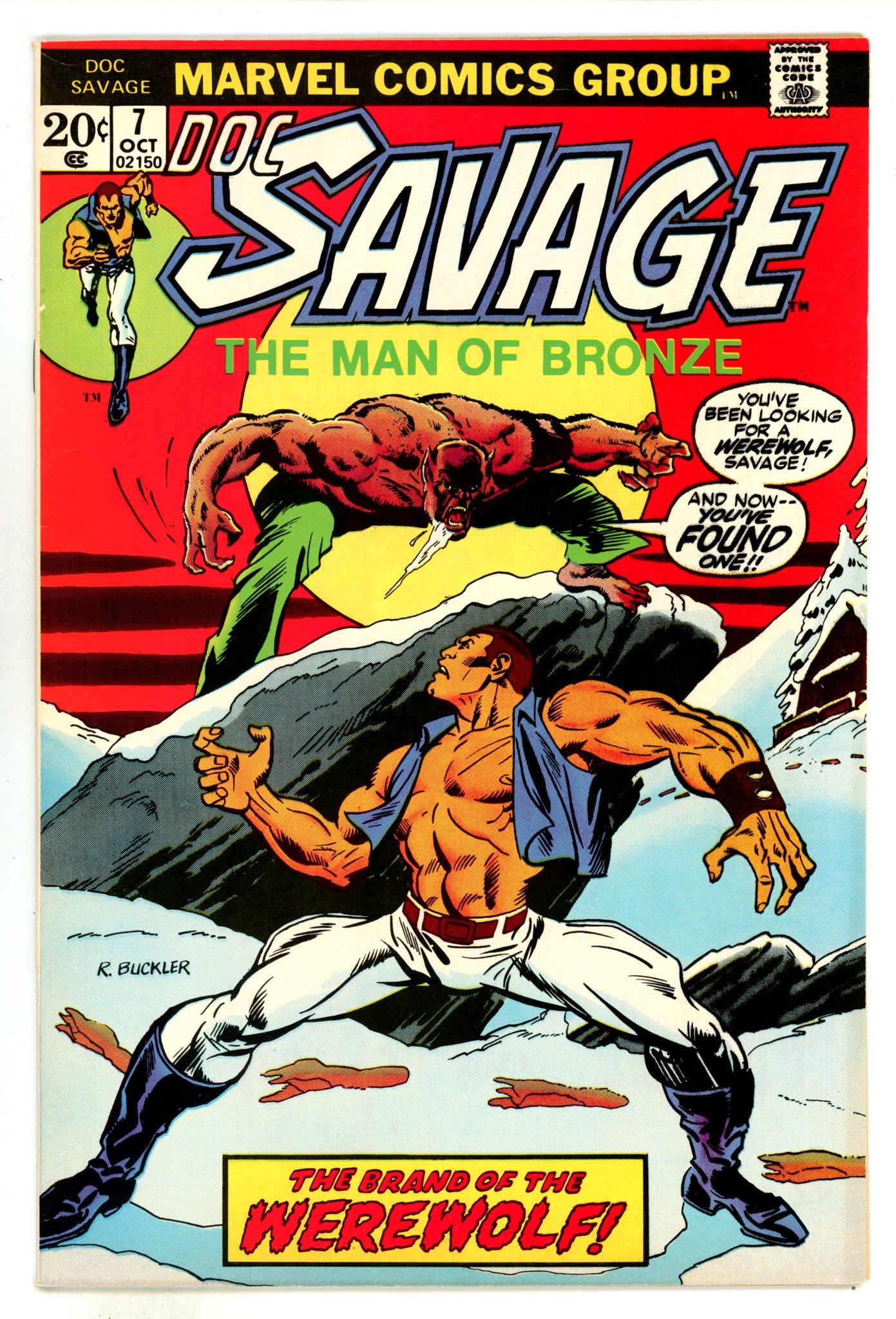 Doc Savage 7 VF (8.0) (1973) 