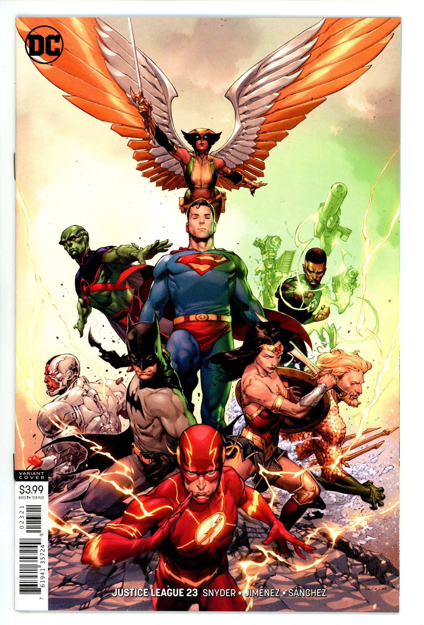 Justice League Vol 3 23 High Grade (2019) Opena Variant 