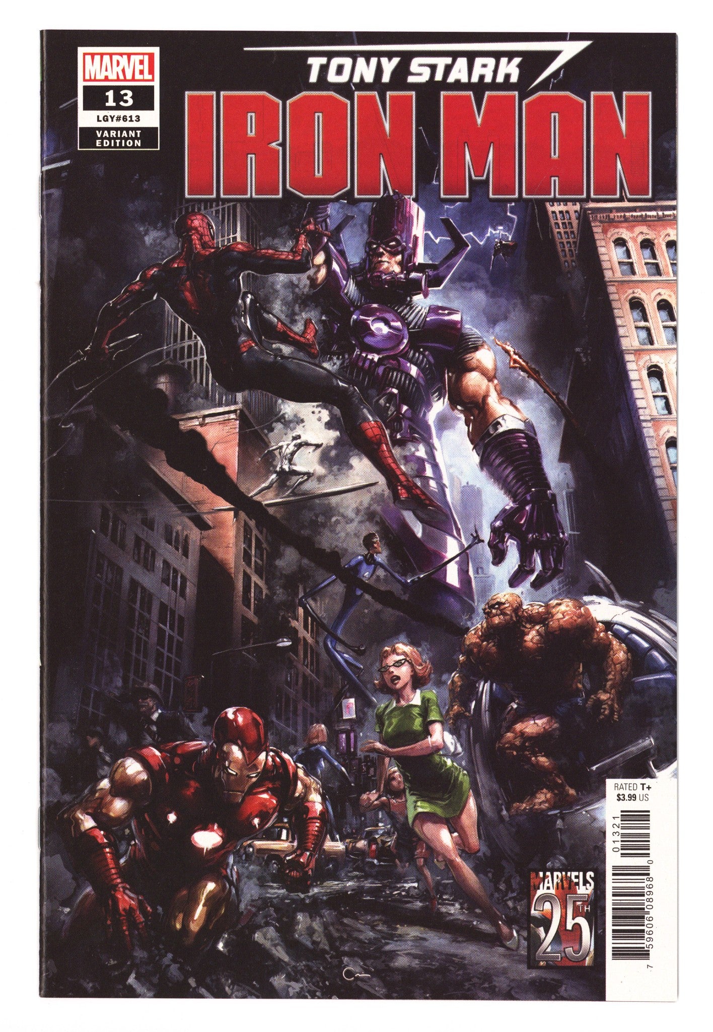 Tony Stark: Iron Man 13 (613) High Grade (2019) Crain Variant 