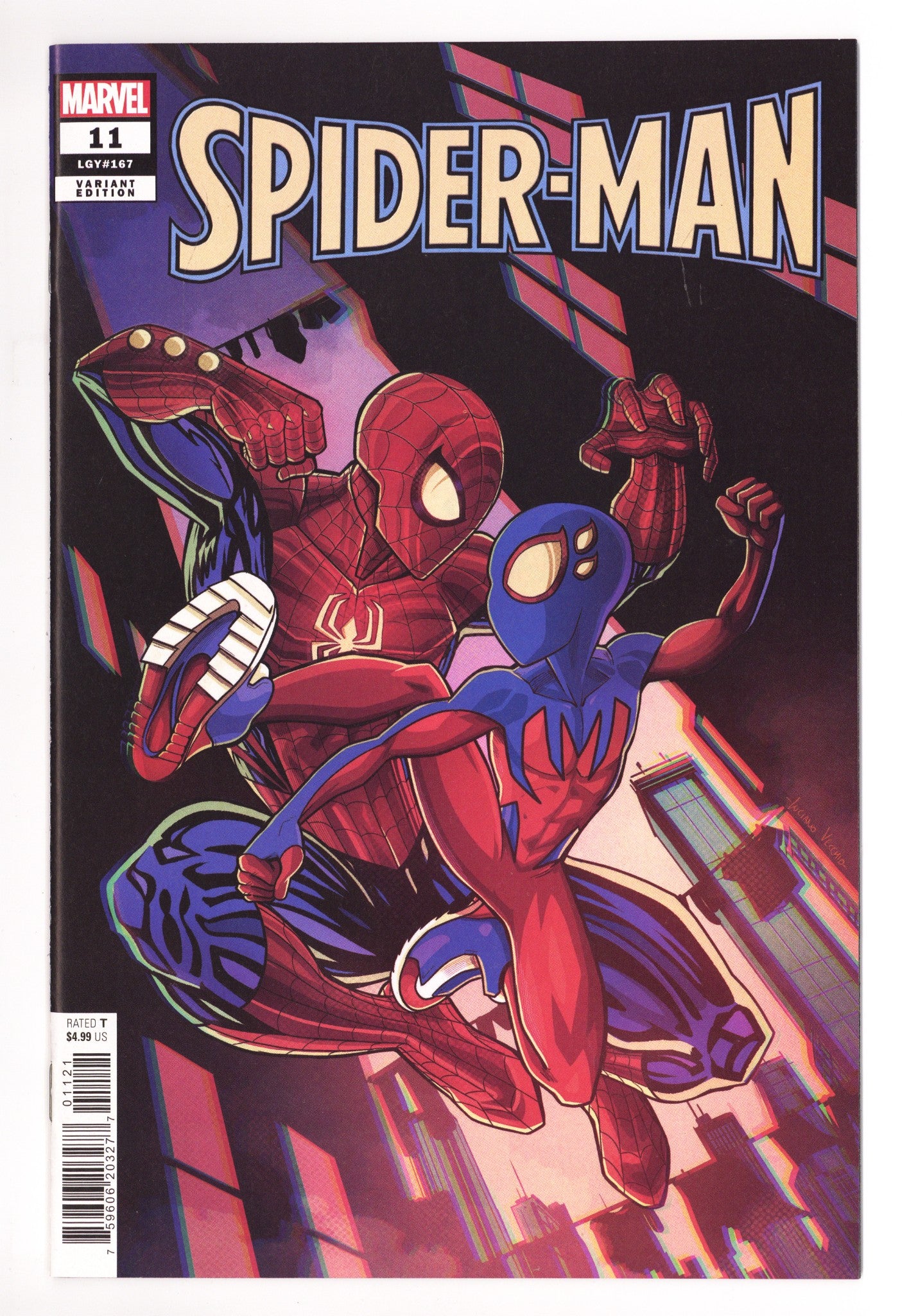 Spider-Man Vol 4 11 (167) High Grade (2023) Vecchio Variant 