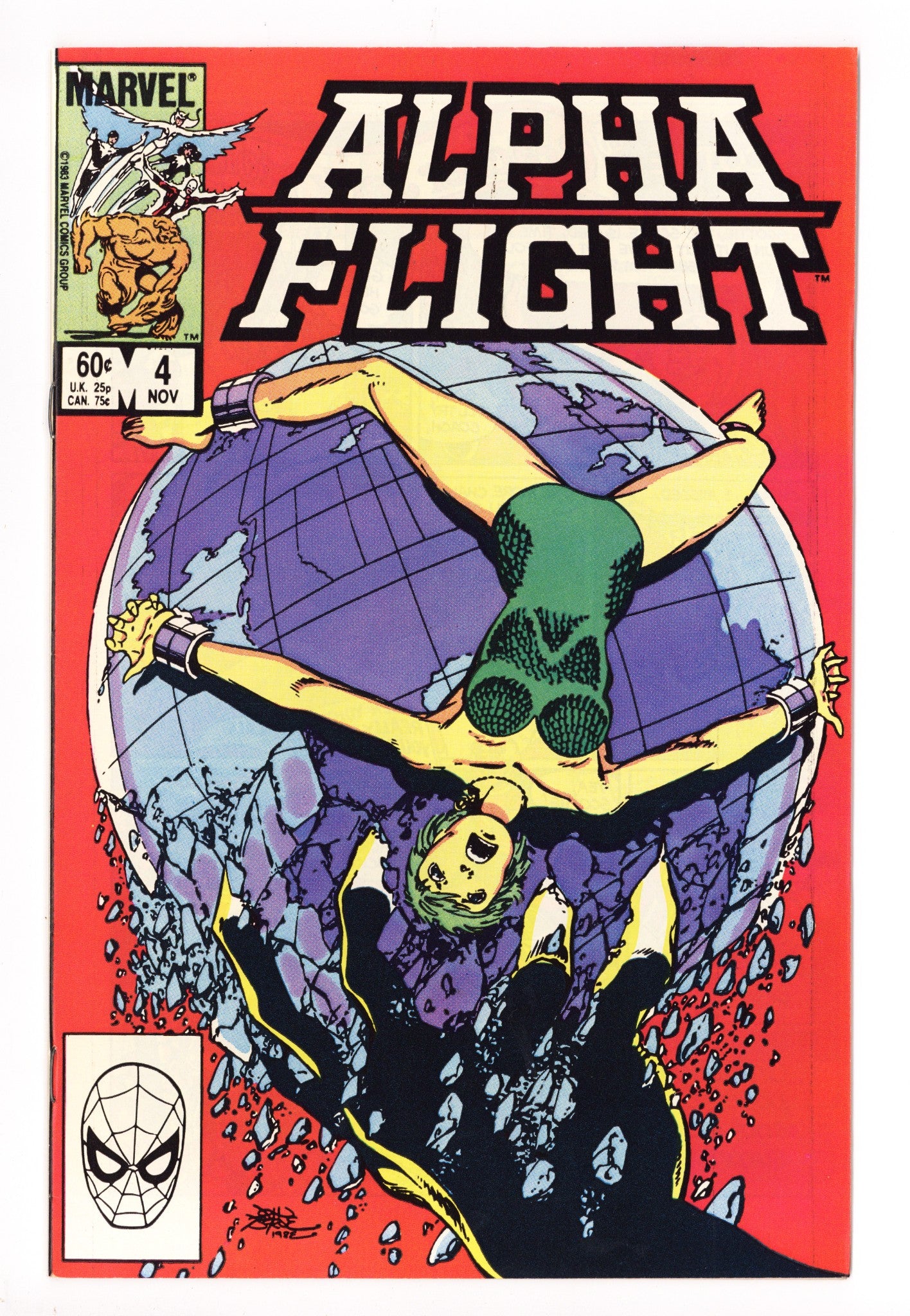 Alpha Flight Vol 1 4 Mid Grade (1983) 