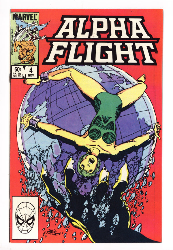 Alpha Flight Vol 1 4 Mid Grade (1983)