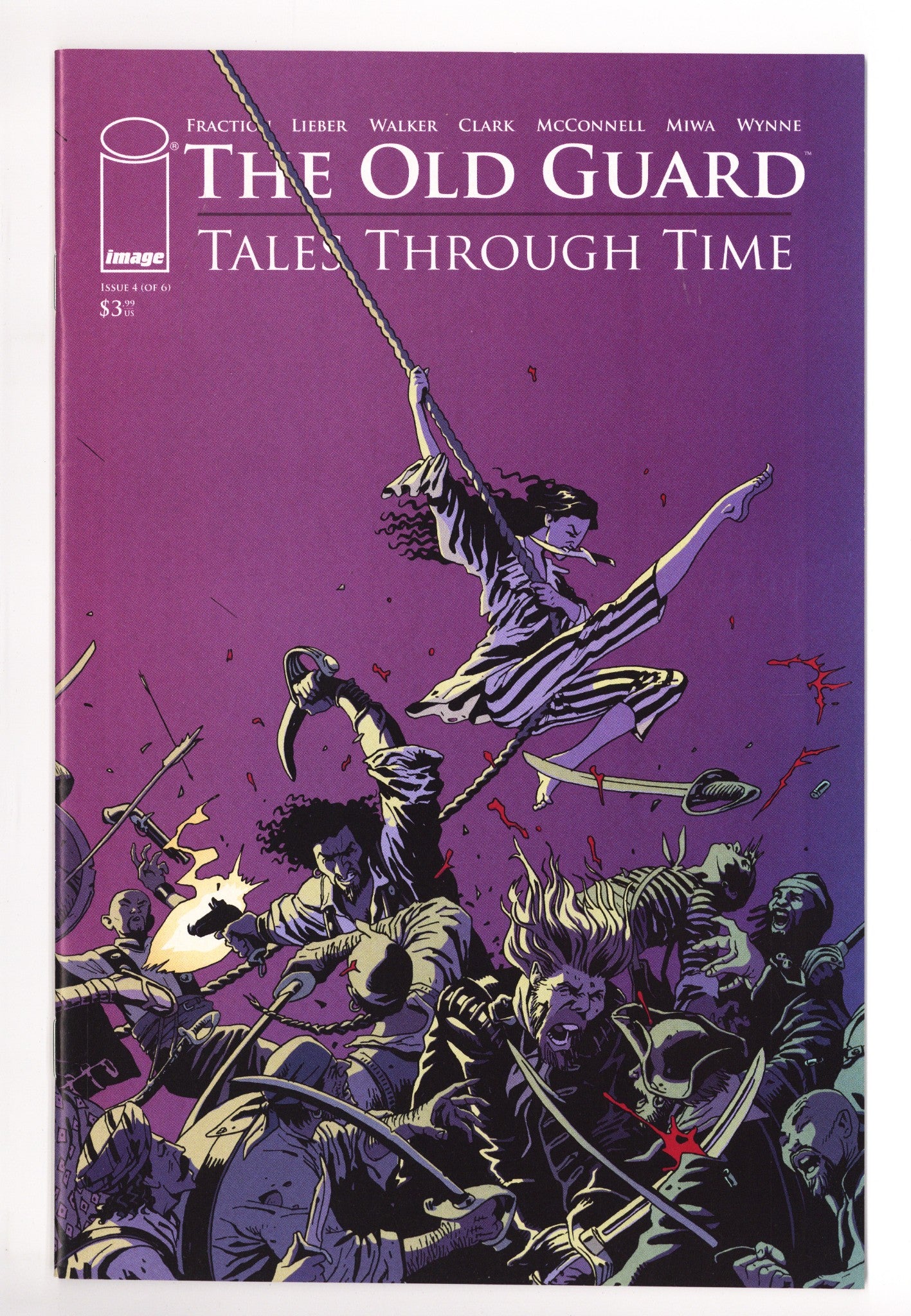 The Old Guard: Tales Through Time 4 High Grade (2021) Fernandez Connecting Variant 
