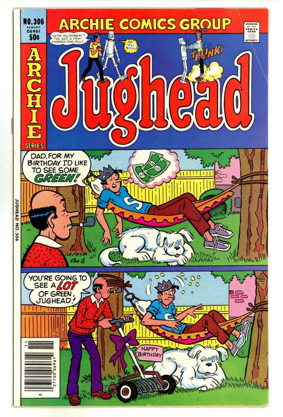 Jughead Vol 1 306  Low Grade  (1980)  