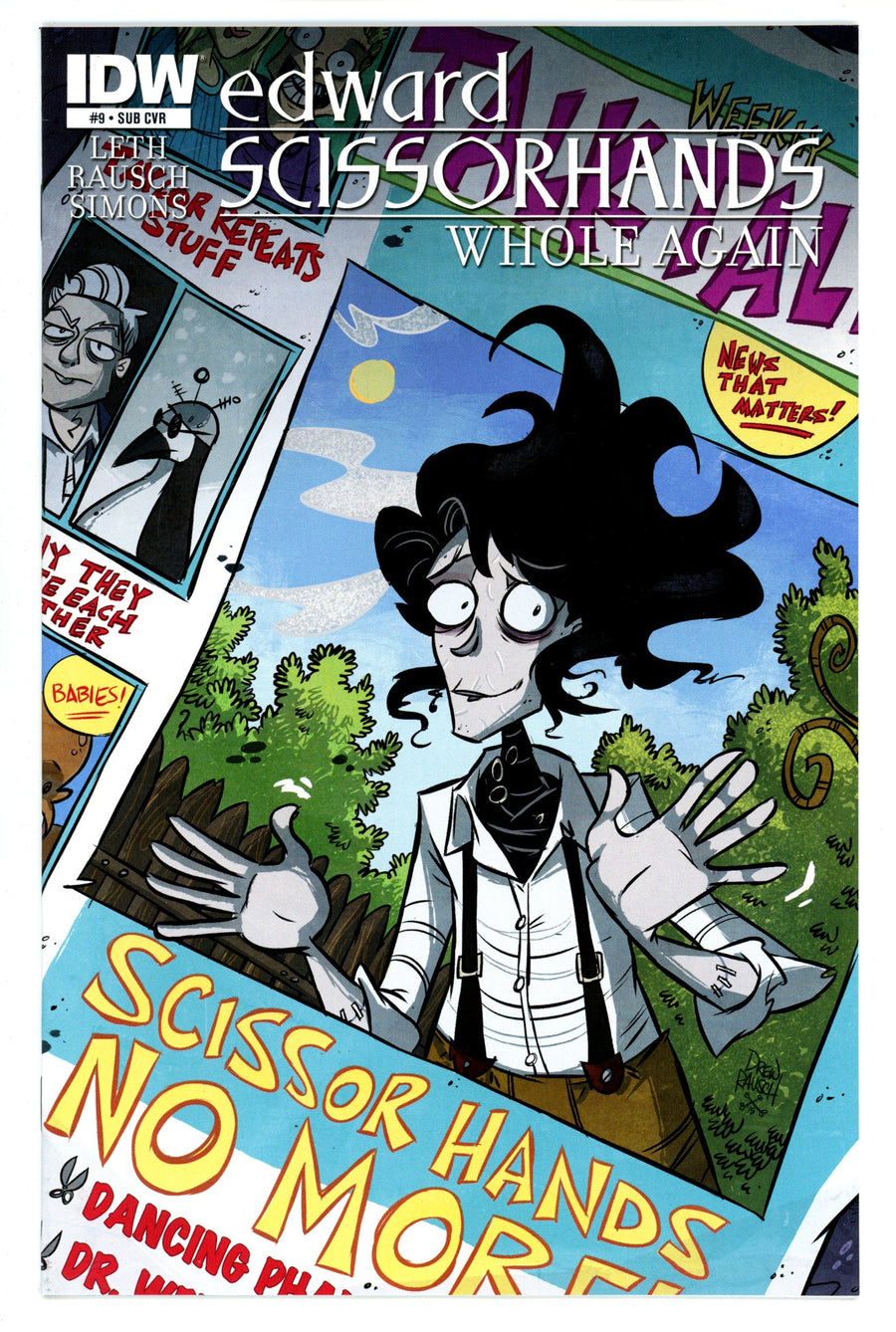 Edward Scissorhands 9 High Grade (2015) Rausch Variant 