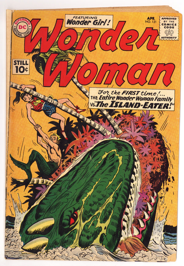 Wonder Woman Vol 1 121  GD (2.0)   (1961)