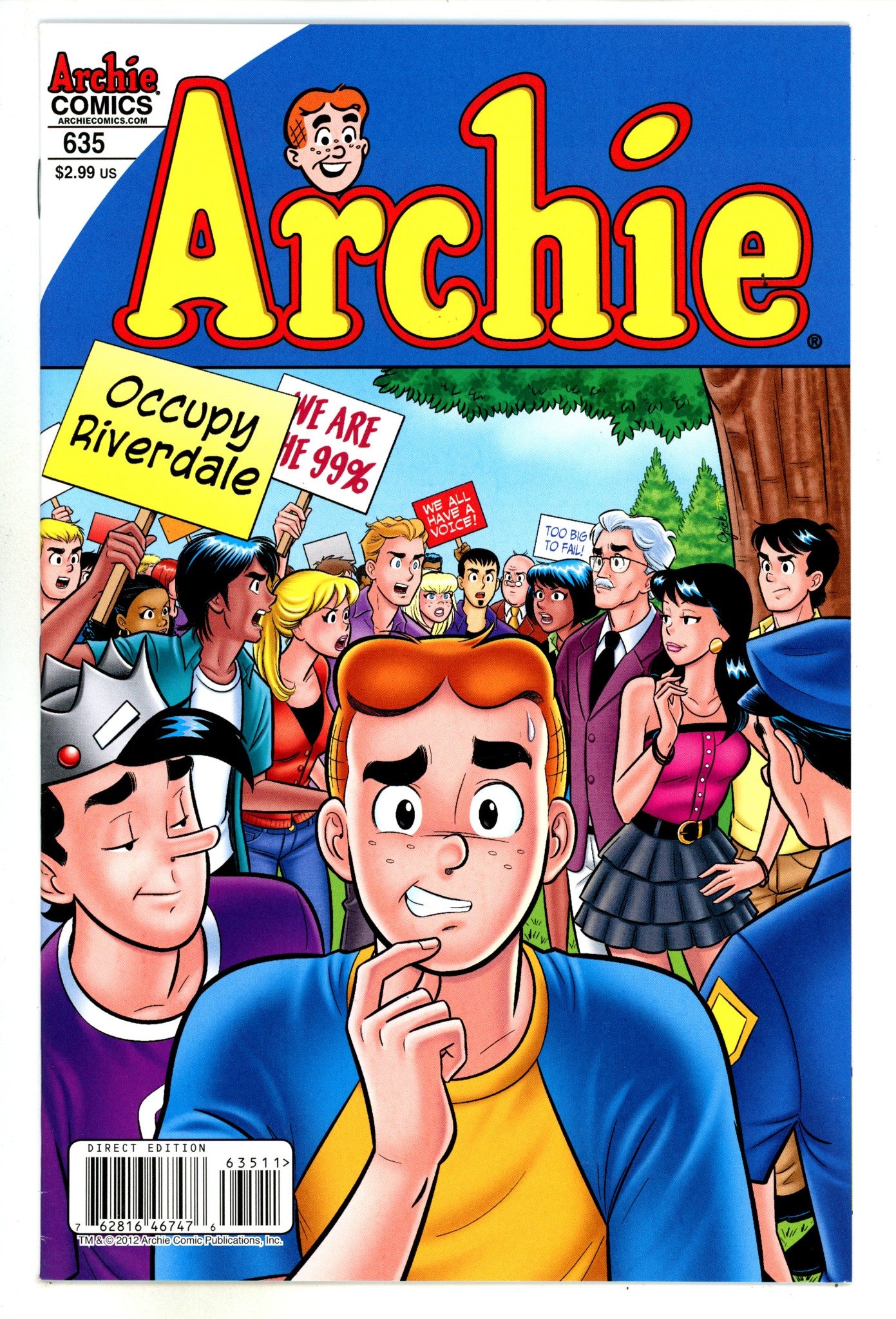 Archie Vol 1 635 VF/NM (9.0) (2012) 